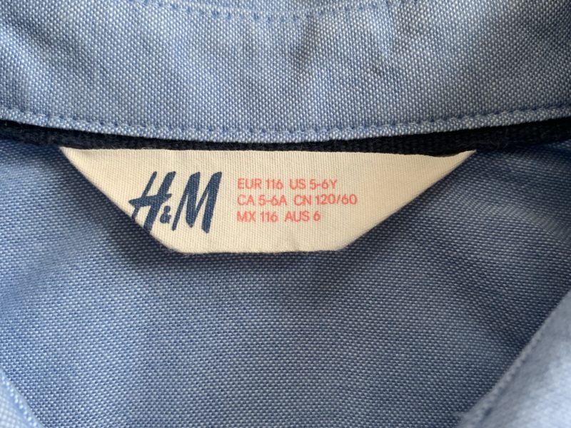 Camicia jeans H&M - 5 anni