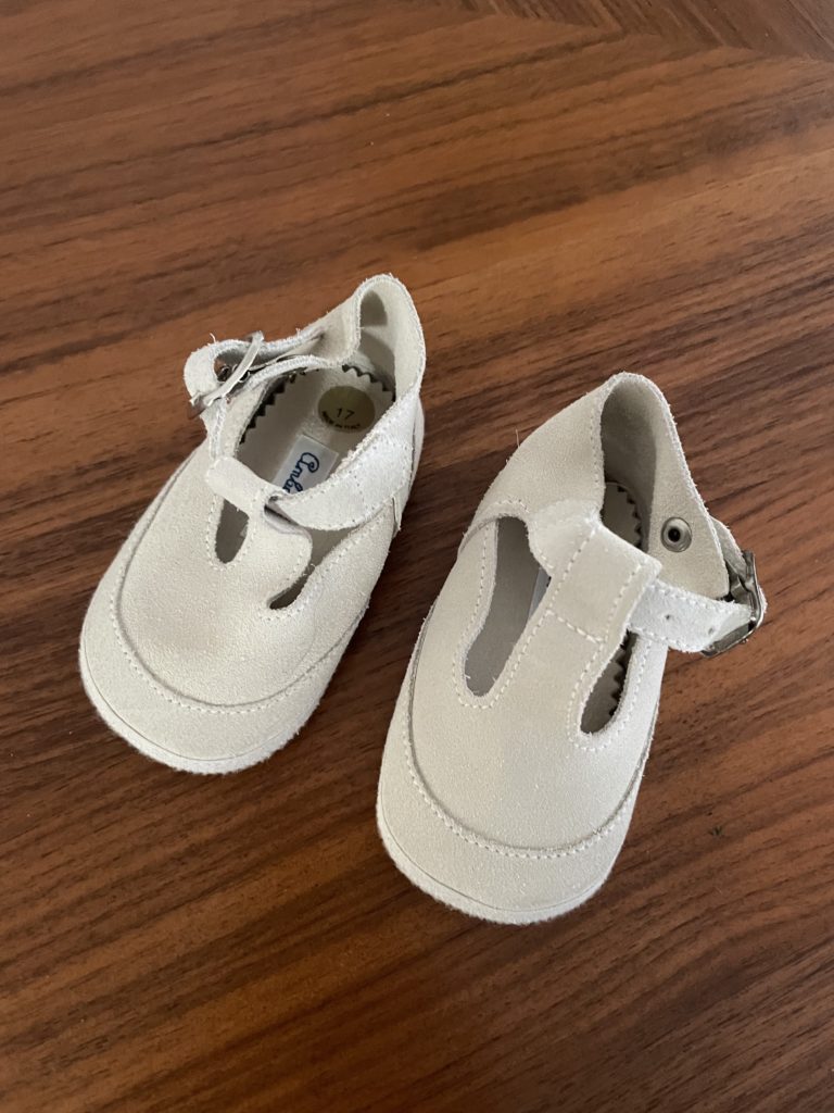 Scarpette panna primi passi