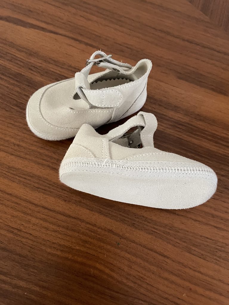 Scarpette panna primi passi