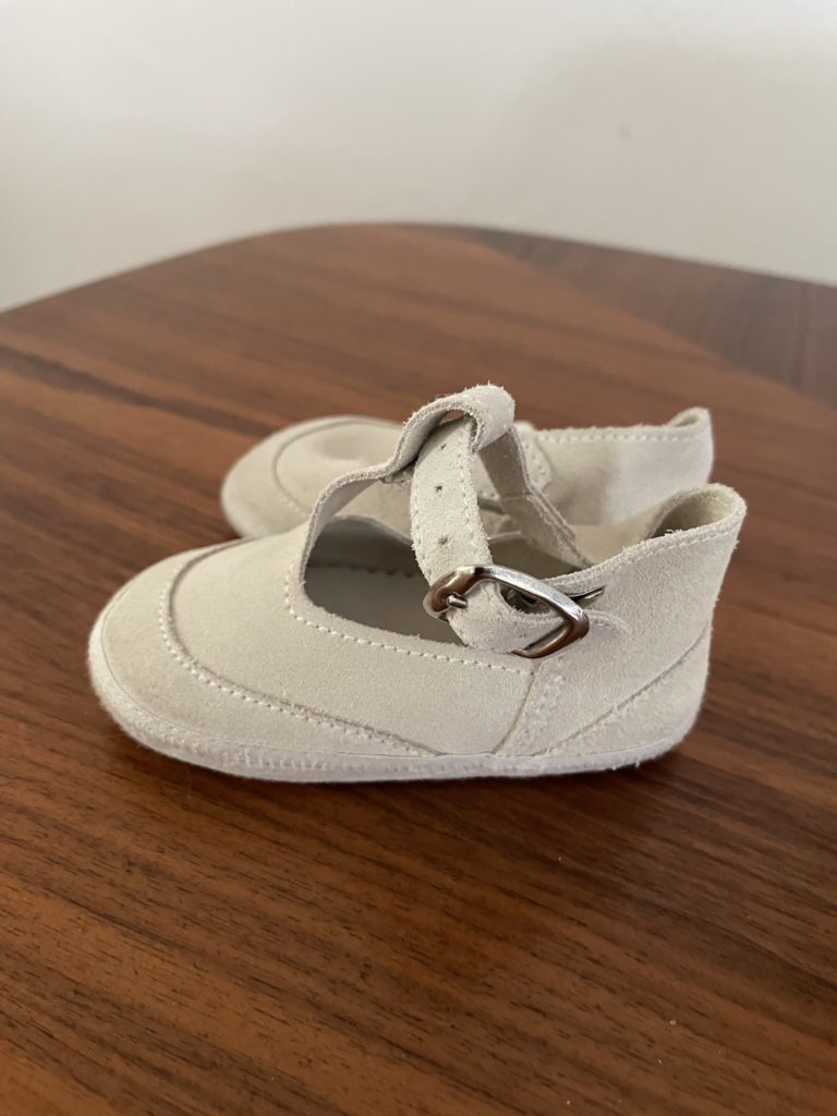 Scarpette panna primi passi
