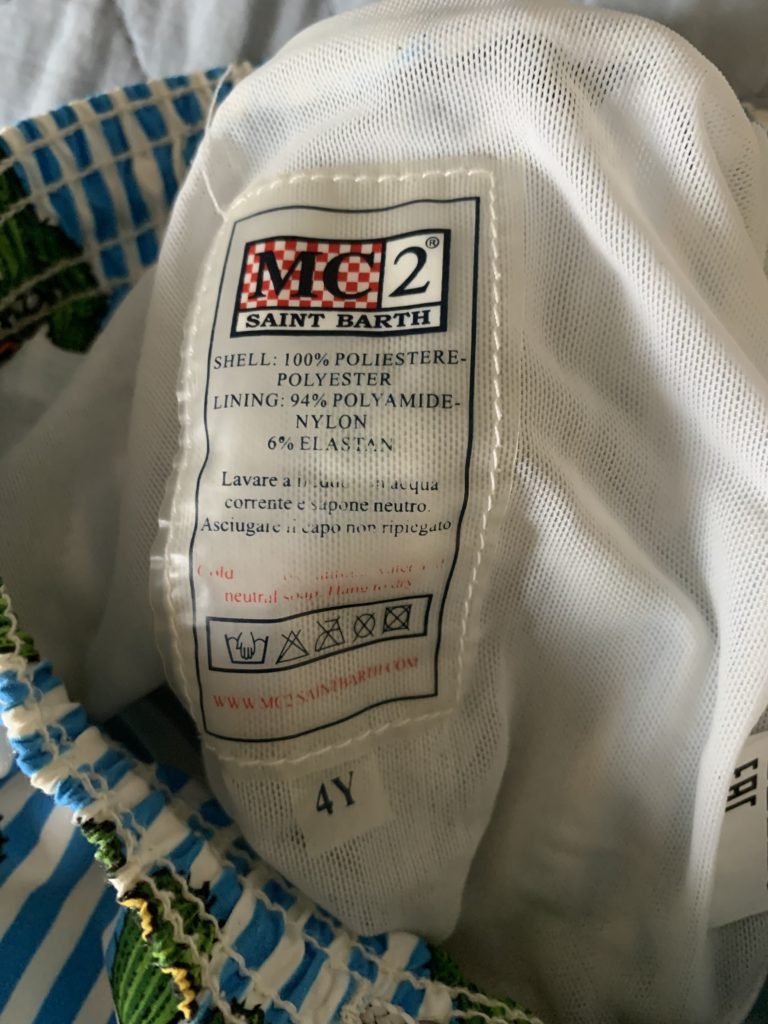 Costume bambino Saint Barth - 4Y