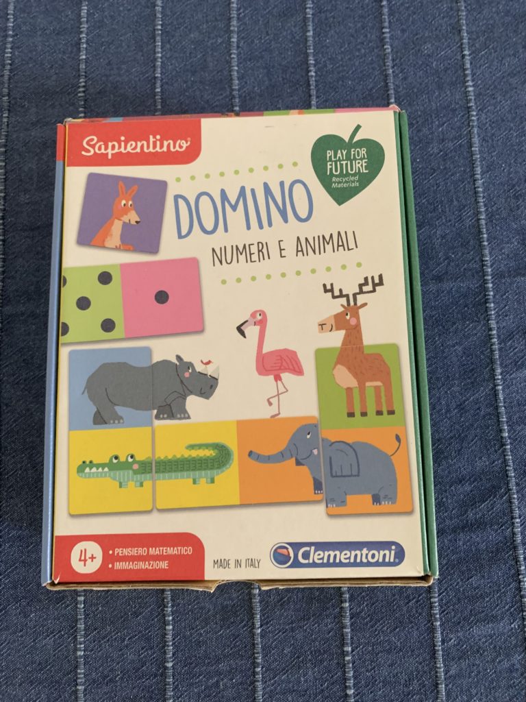 Domino numeri e animali