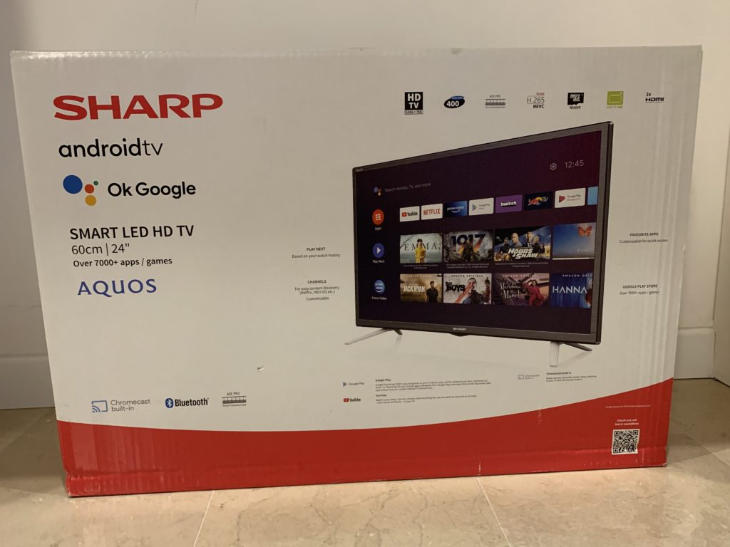 Smart TV Sharp 24 pollici - mai aperta