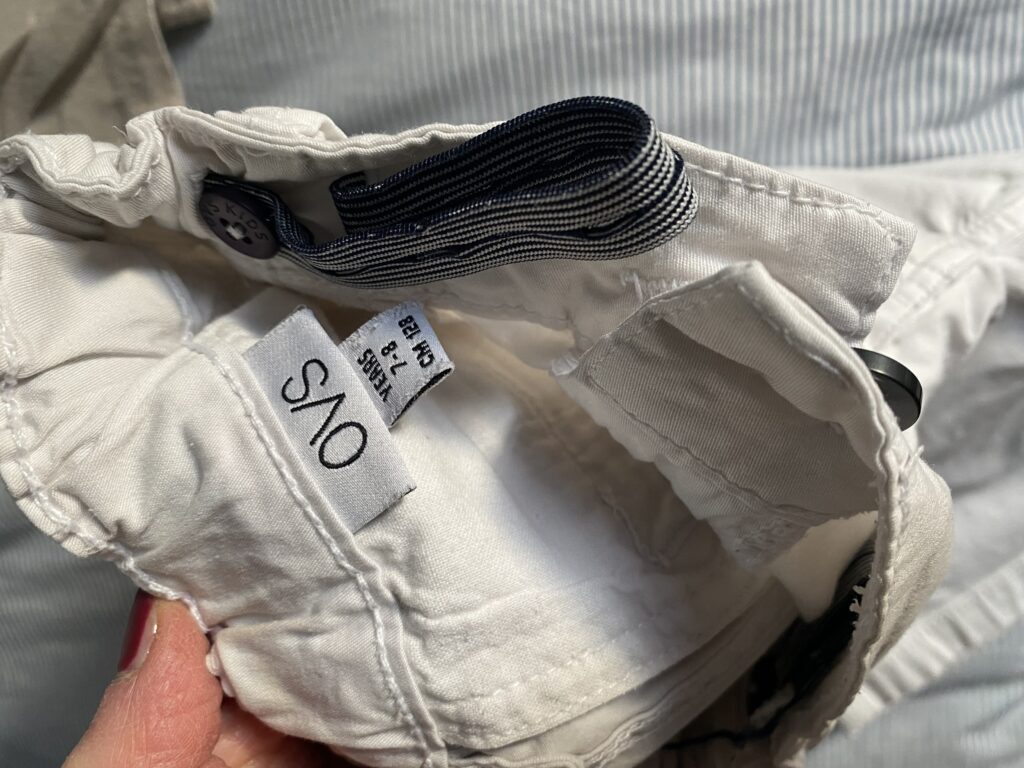 Set Pantaloncini bambino 8 anni